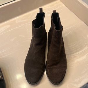 Dark brown Thursday Boot Co. booties